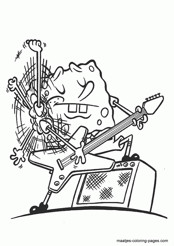Sponge Bob kolorowanki